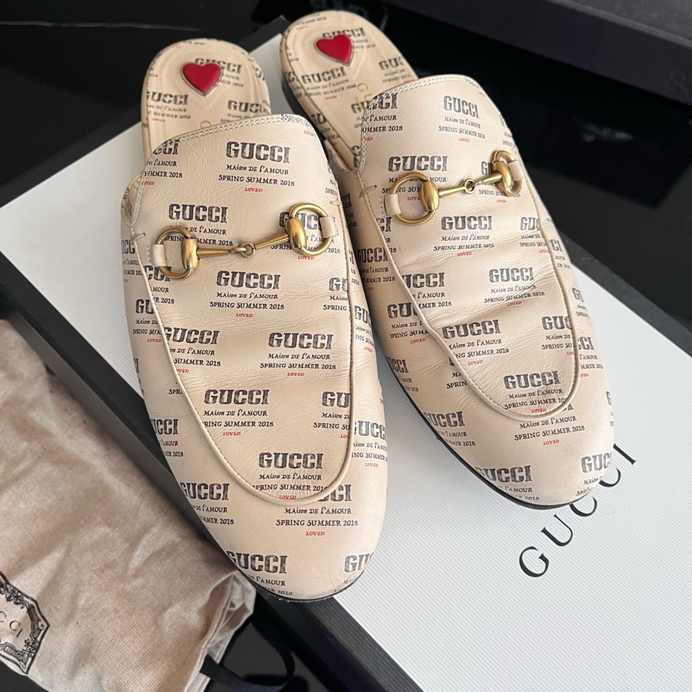 Gucci Beige Women's Loafers
